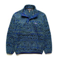 Fall 1998 Patagonia Printed Synchilla Snap-T, Switchback: Storm Blue (S)