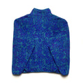 1990s LL Bean Snap-Neck Fleece Pullover, Teal/Purple (XL)