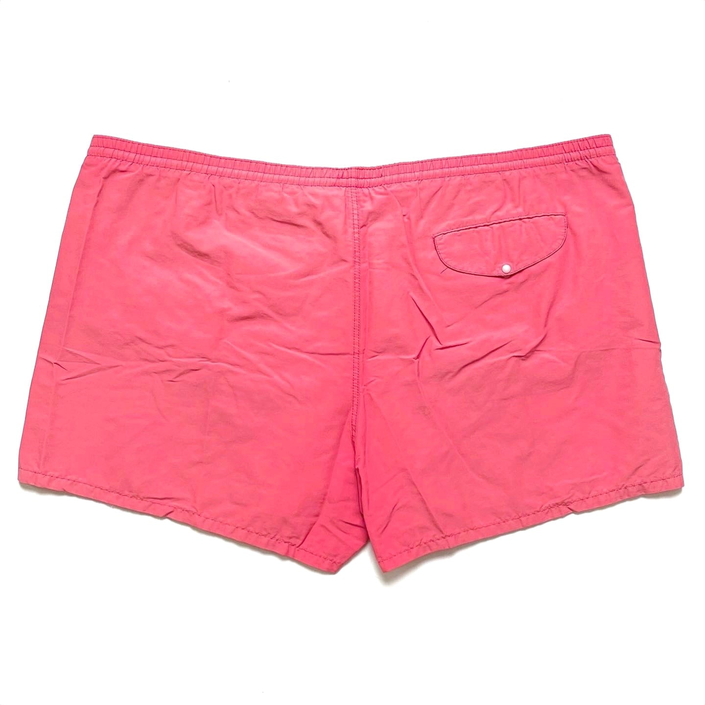 1990 Patagonia Mens 3” Baggies Shorts, Pink (XL/XXL)