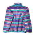 1993 Patagonia Printed Synchilla Snap-T, Diamonds: Light Plum (M)