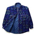 1994 Patagonia Printed Synchilla Overshirt, Tapestry: Ink (XL)