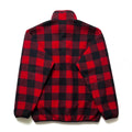 2014 Patagonia Printed Synchilla Snap-T, Fuzzy Plaid: Wax Red (M/L)