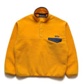 1995 Patagonia Synchilla Snap-T, Sunflower & Charred Blue (L)