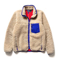 2000 Patagonia Classic Retro Cardigan, Natural & Fire (L)