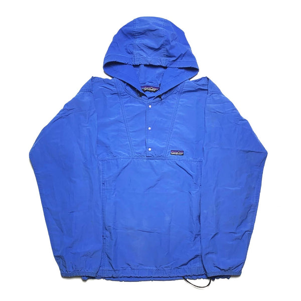 1980s Patagonia Baggies Anorak Pullover, Blue (M Fits L)