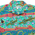 Spring/Summer 1990 Patagonia A/C Print Shirt, Crocodile (M)