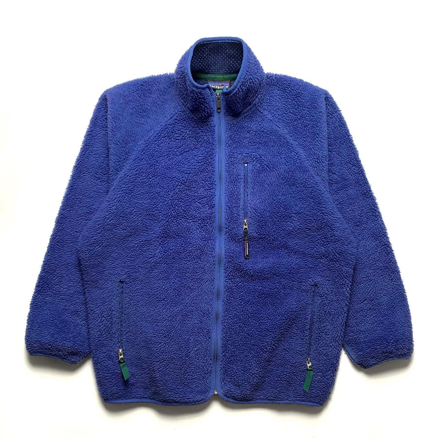 1997 Patagonia Retro Cardigan, True Blue & Classic Navy (XL)