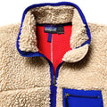 2000 Patagonia Classic Retro Cardigan, Natural & Fire (L)