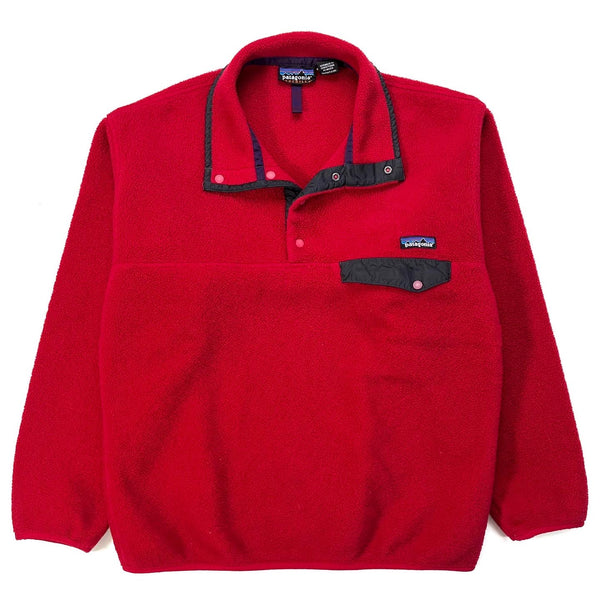1998 Patagonia Synchilla Snap-T, Burnt Chili & Condor (M)