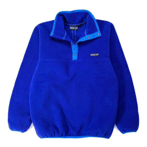 1985 Patagonia First Generation Womens Synchilla Snap T-Neck (M)