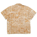 Spring 2001 Patagonia A/C Print Shirt, Bark Cloth: Golden Sand (L)