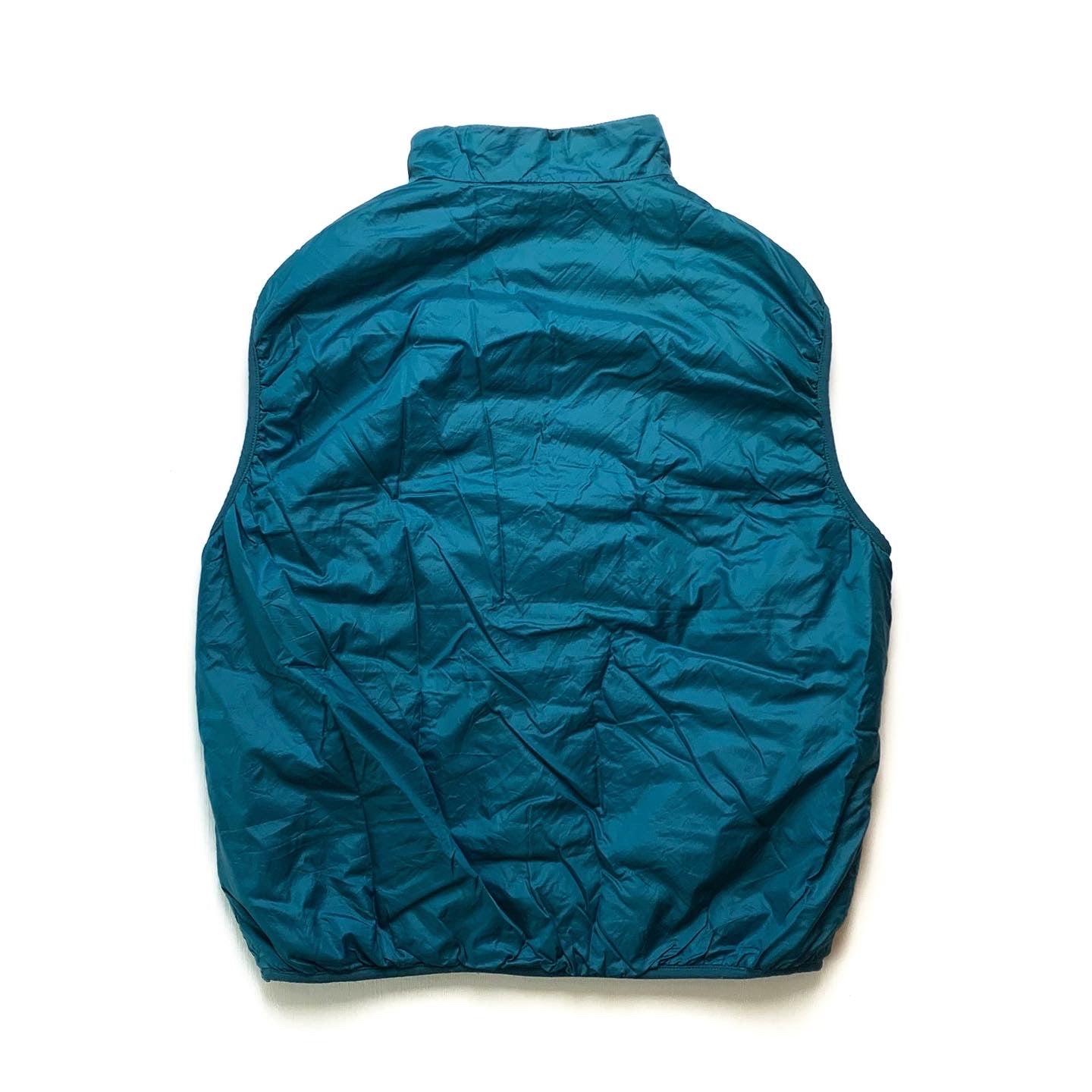 SP’96 Patagonia Puffball Vest, Teal/Purple (L)