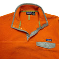 FA’98 Patagonia Synchilla Snap-T, Orange/Grey/Blue (M)