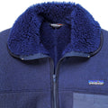1984 Patagonia Made In The U.S.A. Pile Cardigan, Navy (S)