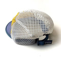 1980s Patagonia Duckbill Cap, Yellow/Purple/Blue (M)