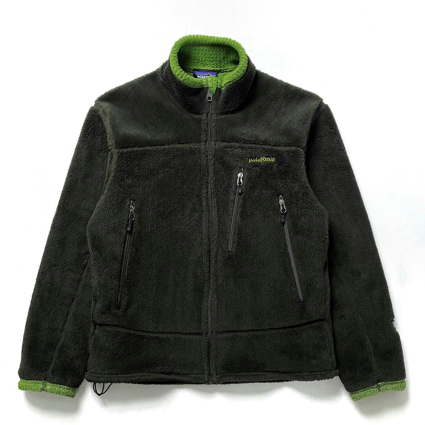 2004 Patagonia Mens R4 Regulator Fleece Jacket, Loden (S)