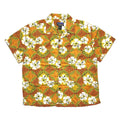 2001 Patagonia Mens Pataloha Shirt, Orange/White (XL)