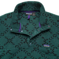 1994 Patagonia Printed Synchilla Snap-T, Sno: Spruce (L)