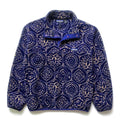 1995 Patagonia Printed Snap-T, Nepali Hexagon: Blueberry (S/M)
