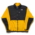 1999 The North Face Denali Fleece Jacket, Yellow & Black (XL)