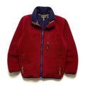 1997 Patagonia Retro Pile Cardigan, Cranberry (S)