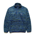 Fall 1998 Patagonia Printed Synchilla Snap-T, Switchback: Storm Blue (S)