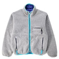 1992 Patagonia Reversible Pile Glissade Cardigan, Grey (M)