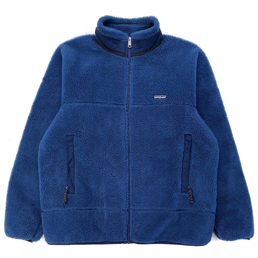 1997 Patagonia Made In The U.S.A. Retro-X Jacket, Storm Blue (XL)