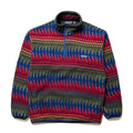 1997 Patagonia Printed Synchilla Snap-T, Minnehaha: Carmine (M)