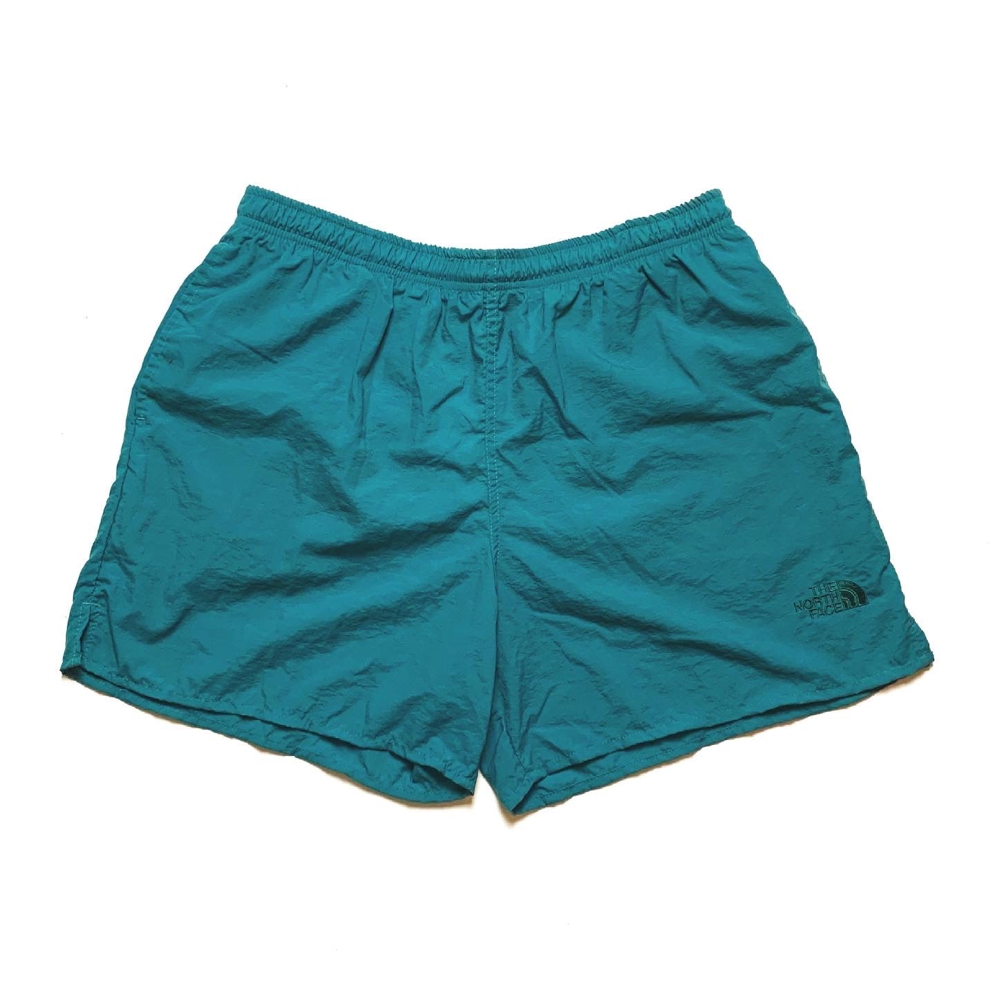 1990s The North Face 5” North Shore Short, Teal (XL)
