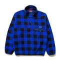 Fall 2014 Patagonia Printed Synchilla Snap-T, Fuzzy Plaid: Andes Blue (M/L)