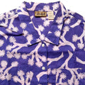 1993 Patagonia Womens A/C Print Shirt, Joshua Tree: Purple (L)