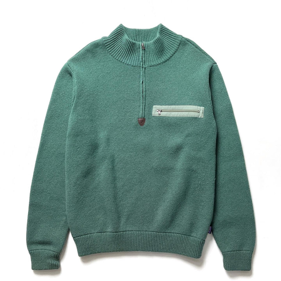 2014 Patagonia Mens Lambswool Alpiniste Sweater, Verdigris (M)