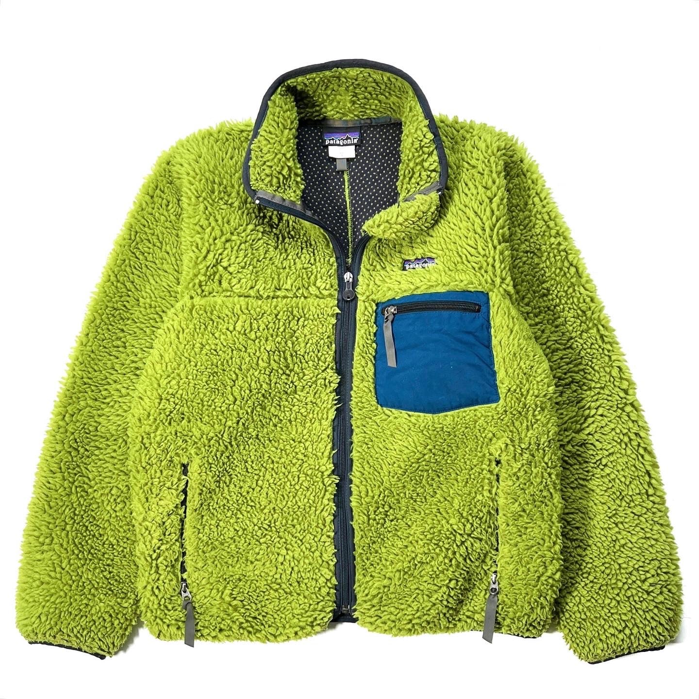 2003 Patagonia Classic Retro Cardigan, Seagrass Green (S)