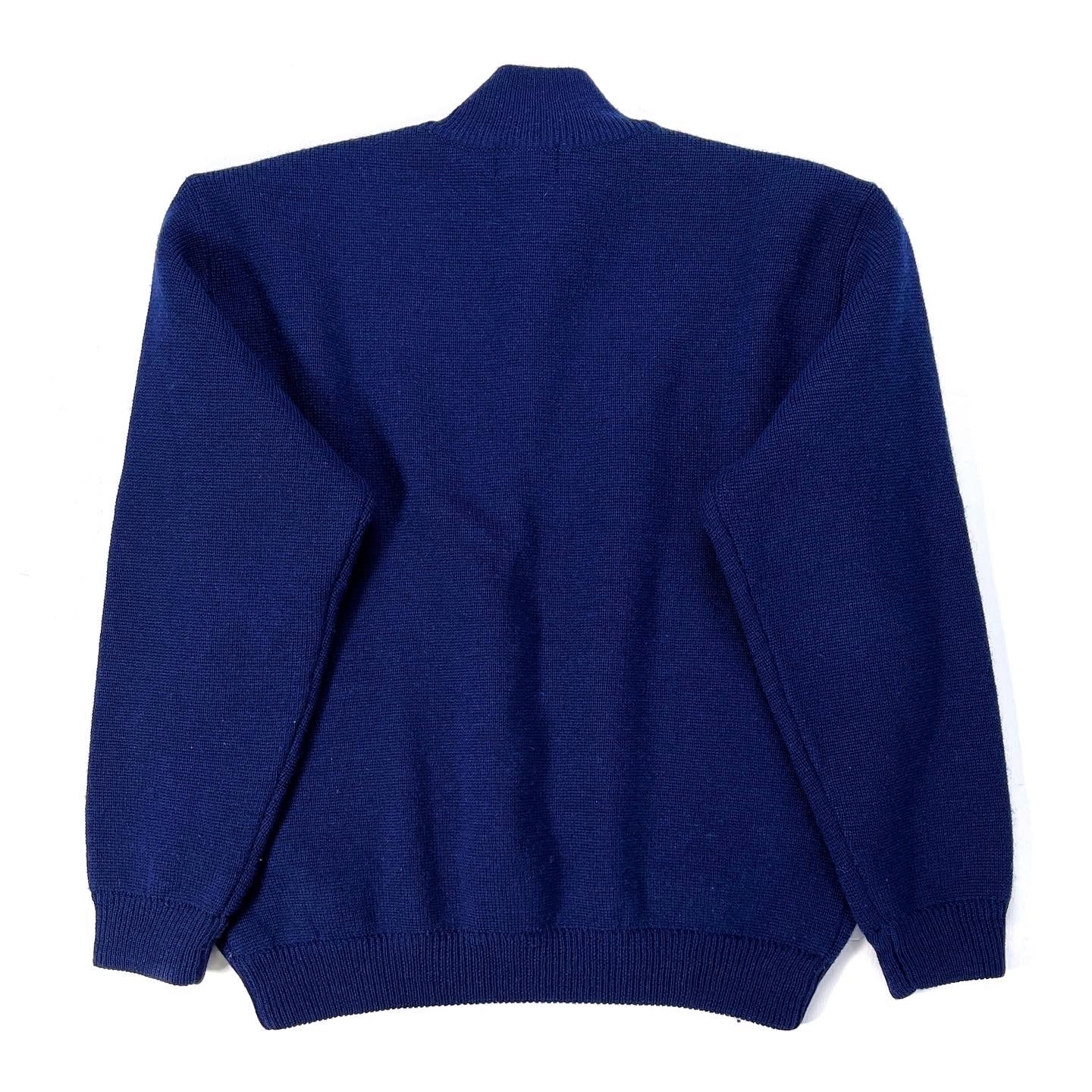 1998 Patagonia Alpiniste Wool Sweater, Classic Navy (M/L)