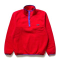 1986 Patagonia Synchilla Snap T-Neck, Red & Purple (L)