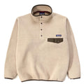 2010 Patagonia Synchilla Snap-T, Retro Khaki & Peat Brown (S/M)