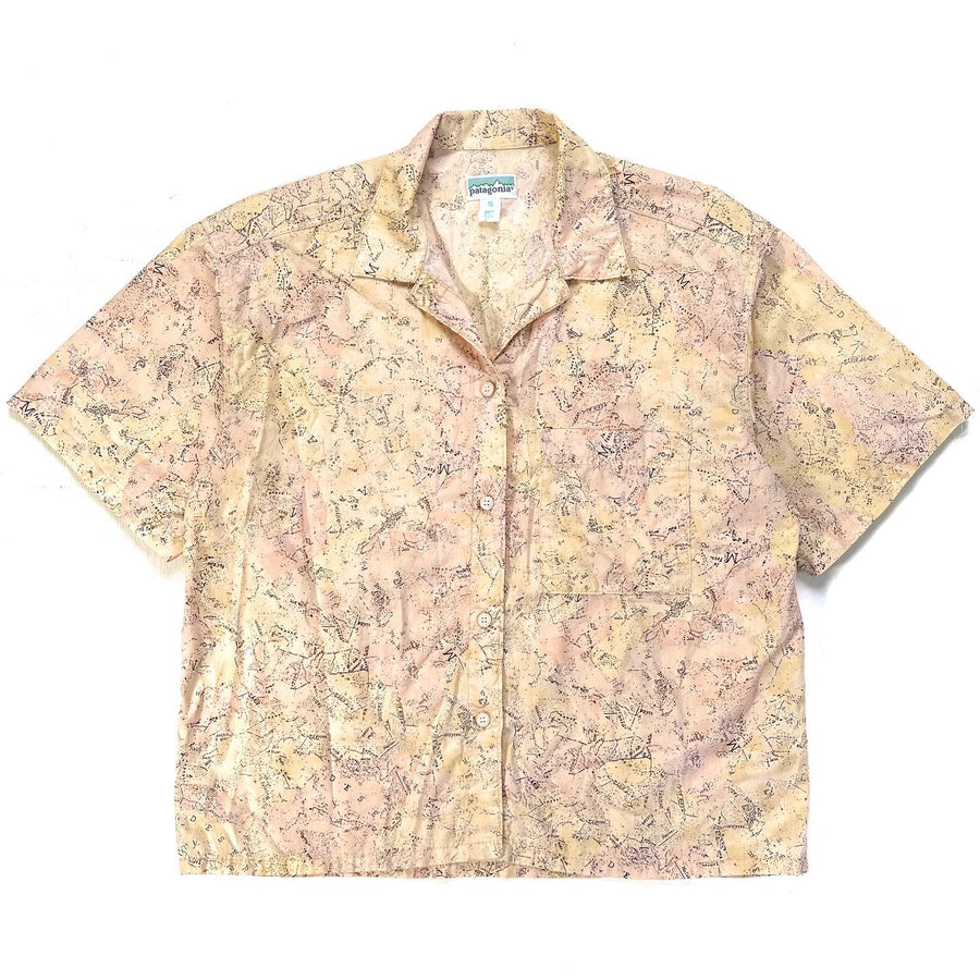 1990 Patagonia Womens Limited Edition Cotton A/C Print Shirt (S/M)