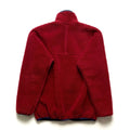 1997 Patagonia Retro Pile Cardigan, Cranberry (S)