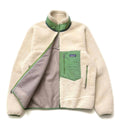 2009 Patagonia Classic Retro-X Jacket, Natural & Elm Green (M/L)
