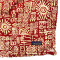 SP99 Patagonia 6.5” Printed Baggies Shorts, Red/Yellow (M)