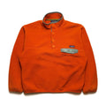 FA’98 Patagonia Synchilla Snap-T, Orange/Grey/Blue (M)