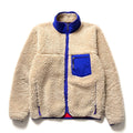 2000 Patagonia Classic Retro Cardigan, Natural & Fire (L)