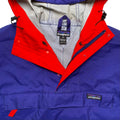 Fall 1994 Patagonia Pneumatic Pullover, Blueberry & French Red (L)