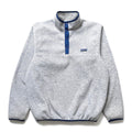 1986 Patagonia Synchilla Snap T-Neck, Grey & Navy (L/XL)