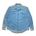 1970s/1980s Patagonia L/S Canvas Shirt, Light Blue (L)