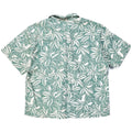1994 Patagonia Womens A/C Aloha Print Shirt, Tropical: Light Green (L)