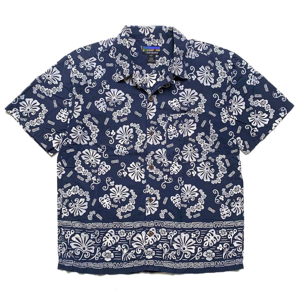 Spring 2000 Patagonia Pataloha Organic Cotton Print Shirt (L)