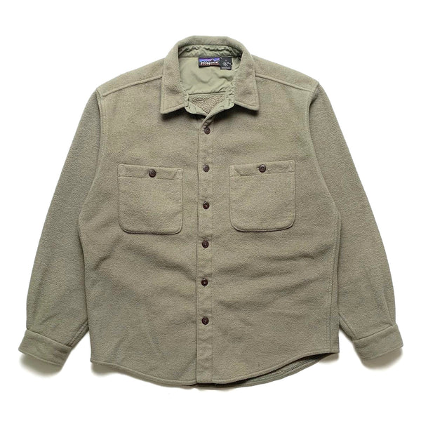1998 Patagonia Shearling Overshirt, Driftwood (M)