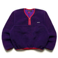 Fall 1990 Patagonia Retro Pile Paddling Pullover, Purple & Red (M)